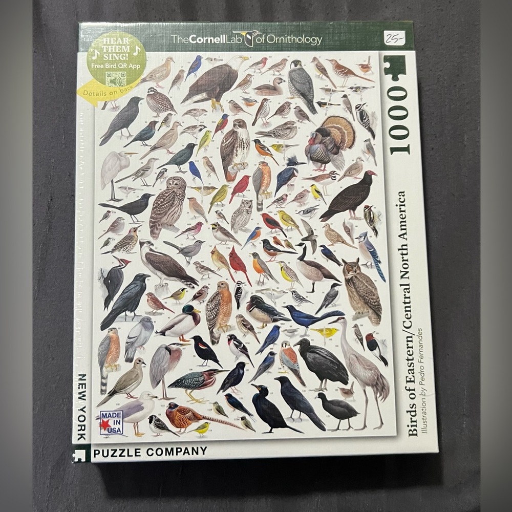 Cornell Lab of Ornithology Puzzle: Birds of Eastern/Central North America